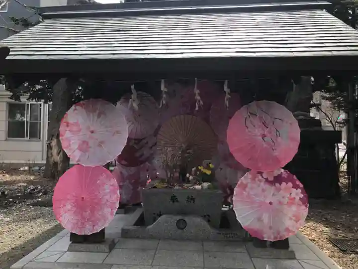 札幌諏訪神社の手水舎