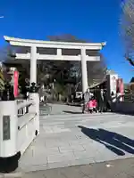白旗神社の鳥居