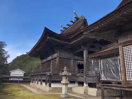 中山神社の本殿