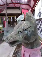 國神神社の狛犬