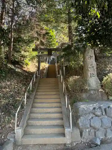 東浅川十二社の鳥居