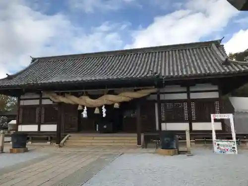 阿智神社の本殿・本堂
