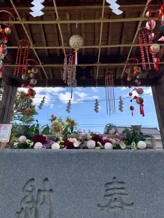 豊景神社の手水舎