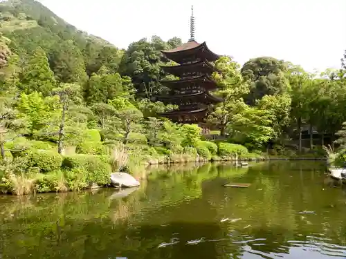 瑠璃光寺の庭園