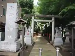 武蔵野神社の鳥居