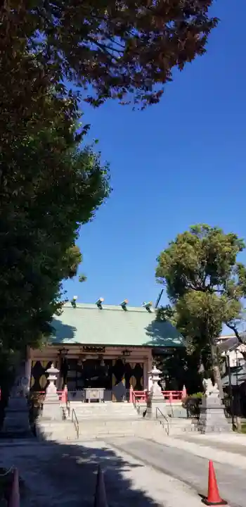 上平井天祖神社の本殿・本堂