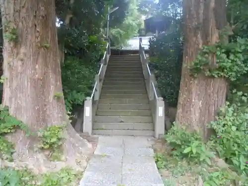 中里神社の自然