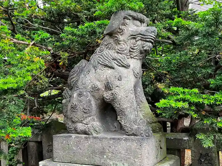 石狩八幡神社の狛犬