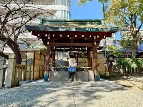 高津宮の手水舎