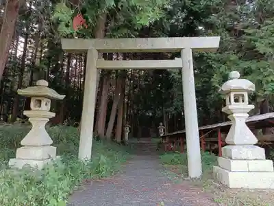 小山神社の鳥居