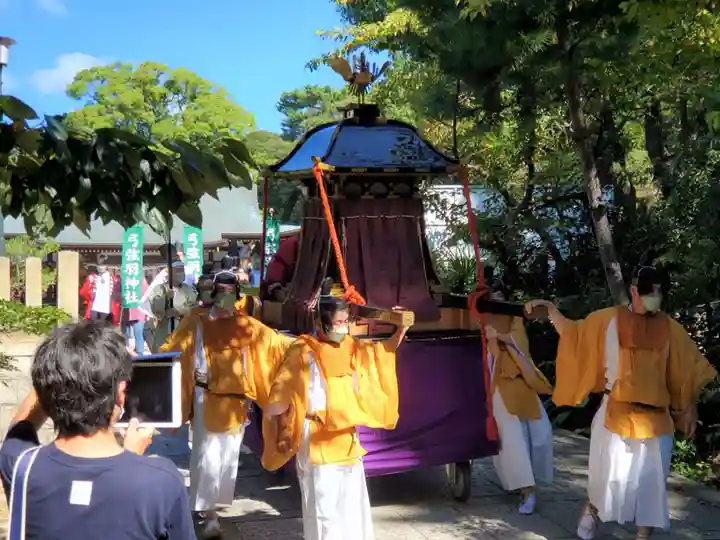 弓弦羽神社のお祭り