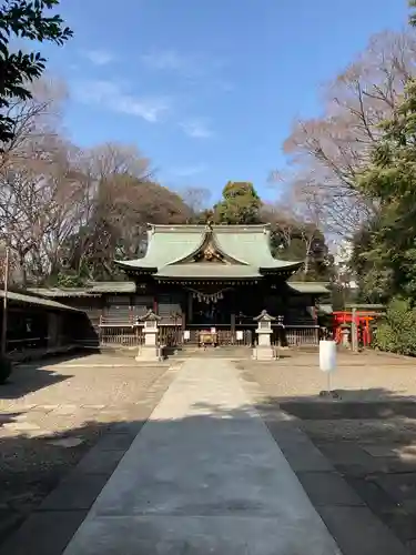双葉町氷川神社の本殿・本堂
