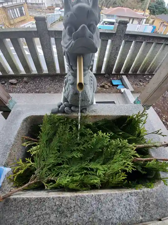 大甕神社の手水舎