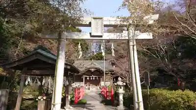 貫井神社の鳥居