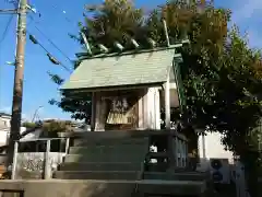 諏訪神社（虎石）の本殿