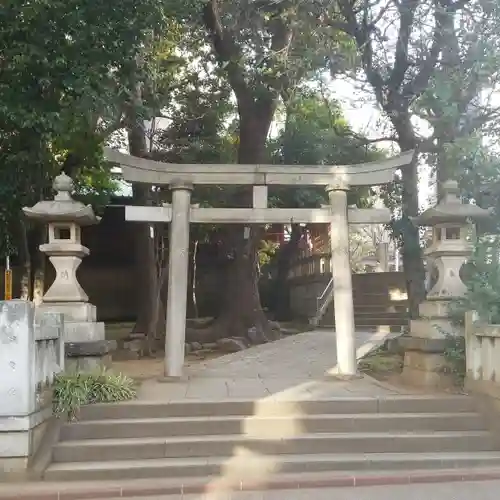 金王八幡宮の鳥居