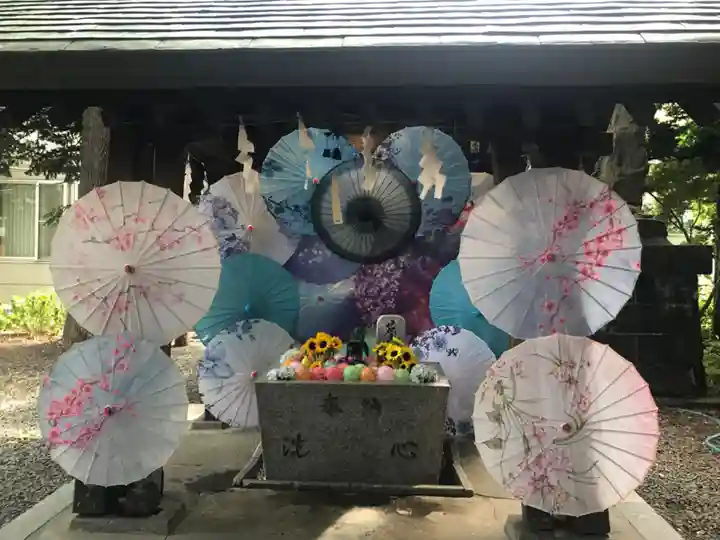 札幌諏訪神社の手水舎