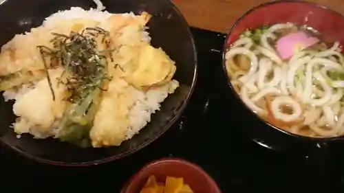 天開稲荷社の食事