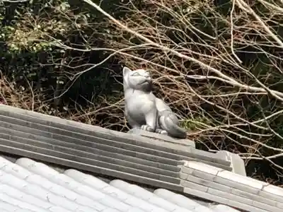 お松大権現の狛犬