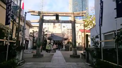 押上天祖神社の鳥居