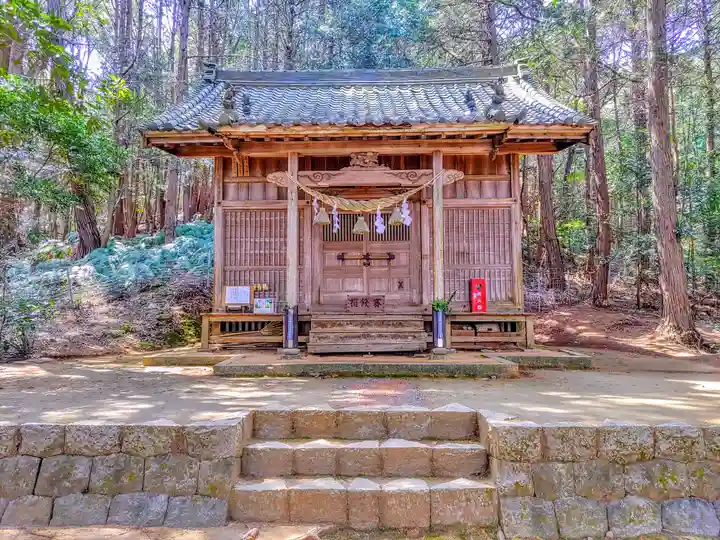 阿口社(赤坂町)の本殿・本堂