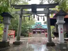 多摩川浅間神社の鳥居