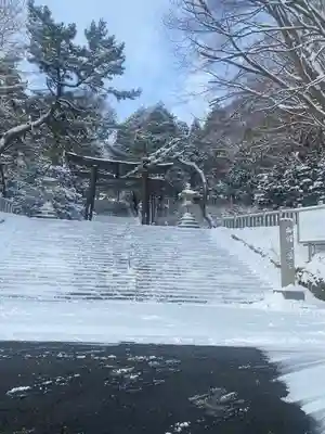 函館八幡宮の鳥居