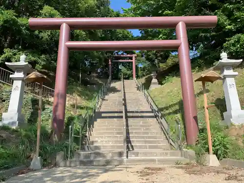 厚別神社の鳥居