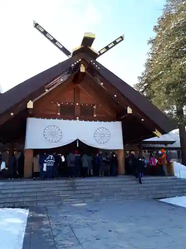 北海道神宮の本殿・本堂