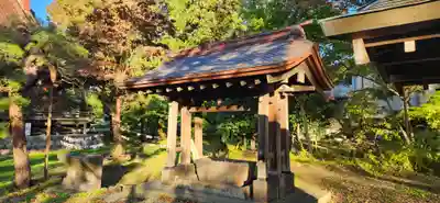 出羽国分寺薬師堂の手水舎