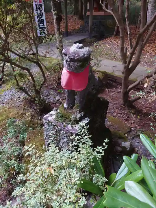 駒形神社(箱根神社摂社)の狛犬