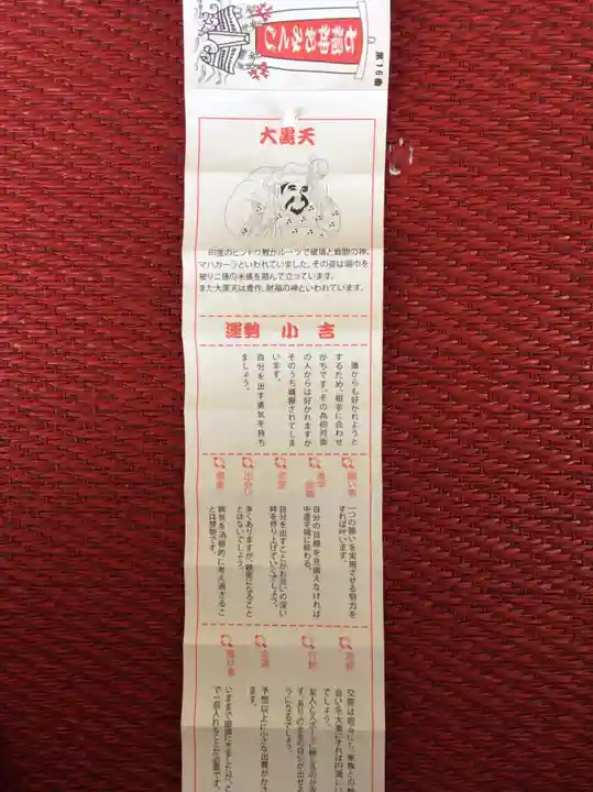 神田神社(神田明神)のおみくじ