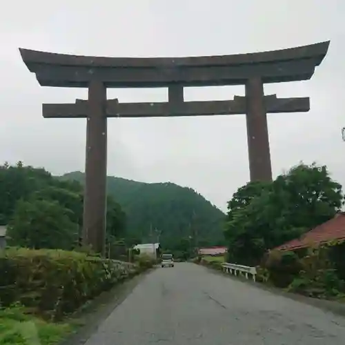 古峯神社の鳥居