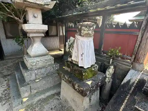 阿波神社の狛犬