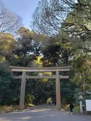 明治神宮の鳥居