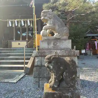 長良神社の狛犬