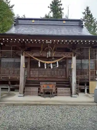 鏑川神社の本殿