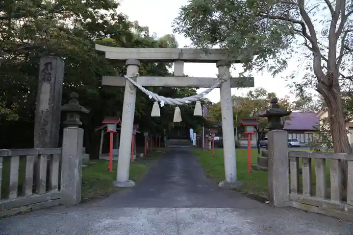 石狩八幡神社の鳥居