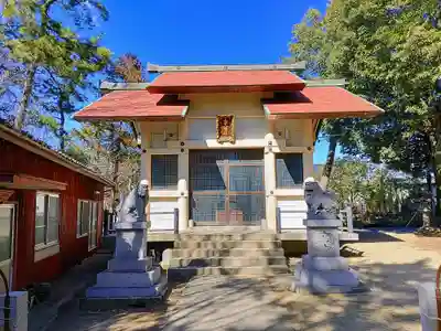 山中八幡社の本殿・本堂