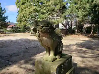 松原神社の狛犬