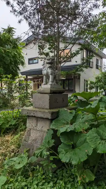 帯広三吉神社の狛犬