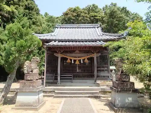 片岸神社の狛犬