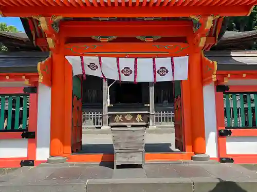 高良大社の本殿・本堂