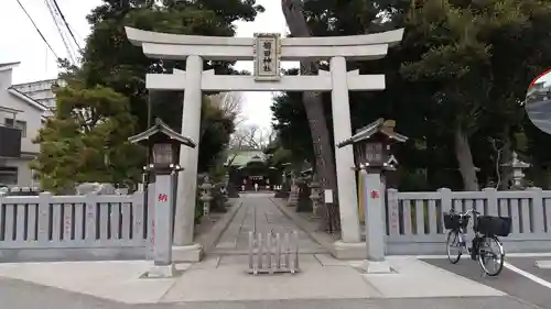 菊田神社の鳥居