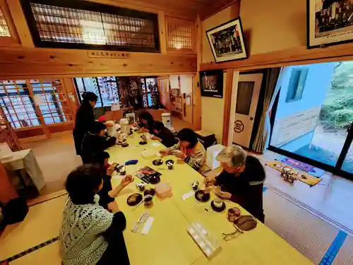 長徳寺の体験その他