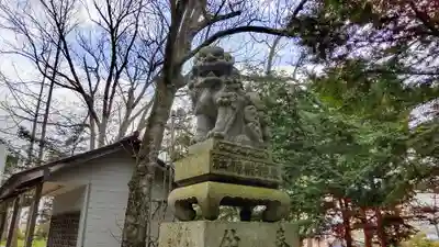 東神楽神社の狛犬