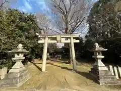 伊勢降神社の鳥居