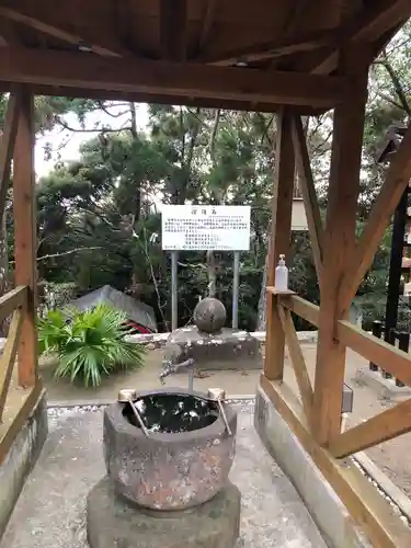 熊野神社の手水舎