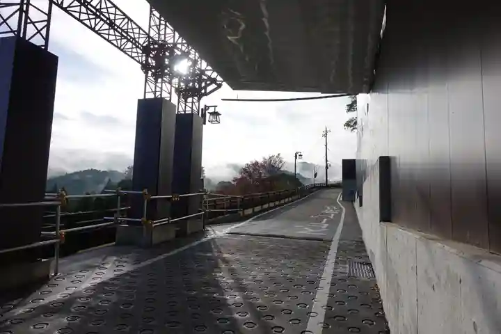 金峯山寺の周辺