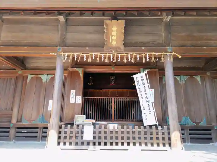 神明神社(三谷町)の本殿・本堂